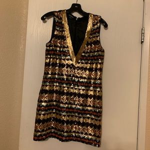 BEBE sequins dress size S/P